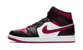 Air Jordan 1 Mid Bred Toe (GS) 554725-066 — Vista 1