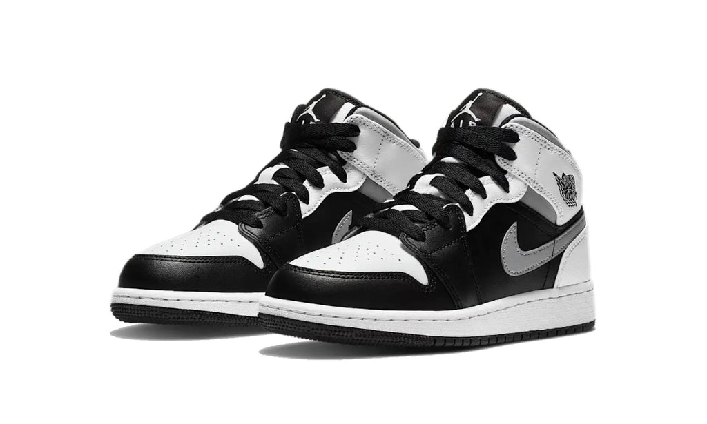 Air Jordan 1 Mid White Shadow 554725-073 — Vista 2