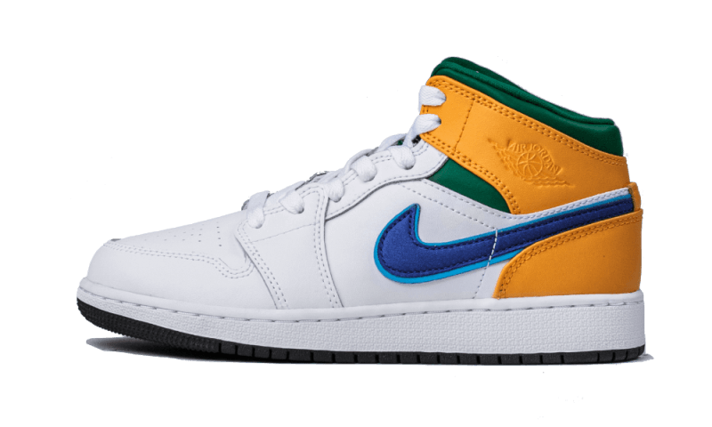 Air Jordan 1 Mid Alternate Multi-Color 554725-128 — Vista 1