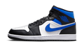 Air Jordan 1 Mid White Black Racer Blue (GS) 554725-140 — Vista 1
