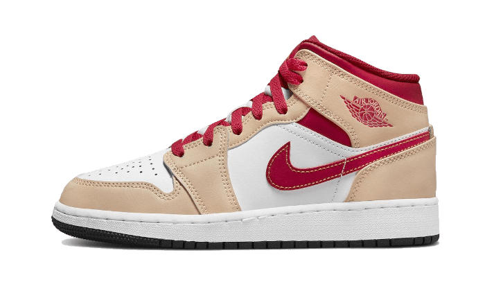 Air Jordan 1 Mid Onyx Curry 554725-201 — Vista 1