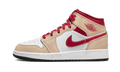 Air Jordan 1 Mid Onyx Curry 554725-201 — Vista 1