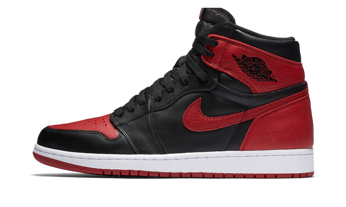 Air Jordan 1 Retro High Bred Banned (2016) 555088-001 — Vista 1