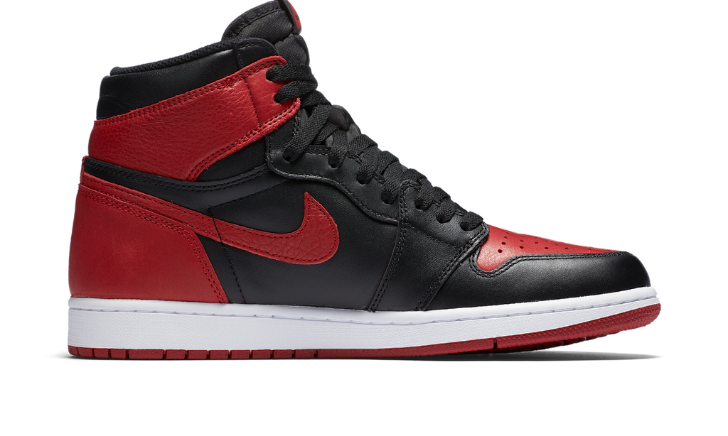 Air Jordan 1 Retro High Bred Banned (2016) 555088-001 — Vista 2