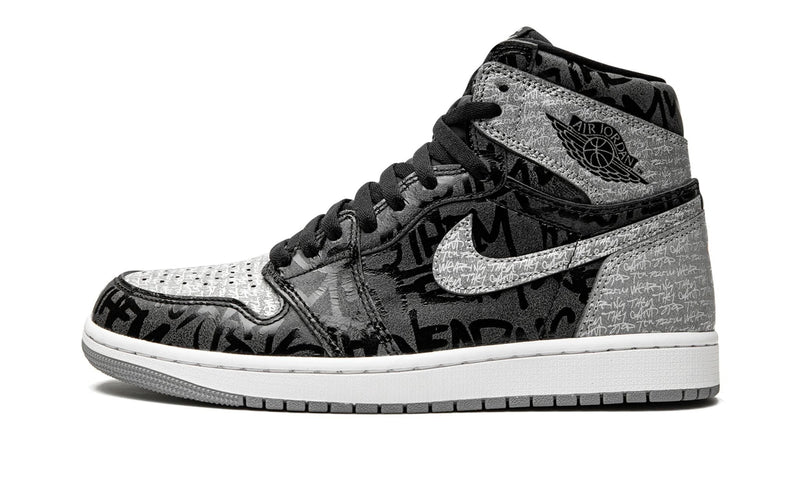 Air Jordan 1 Retro High OG Undefeated Rebellionaire 555088-036 — Vista 1