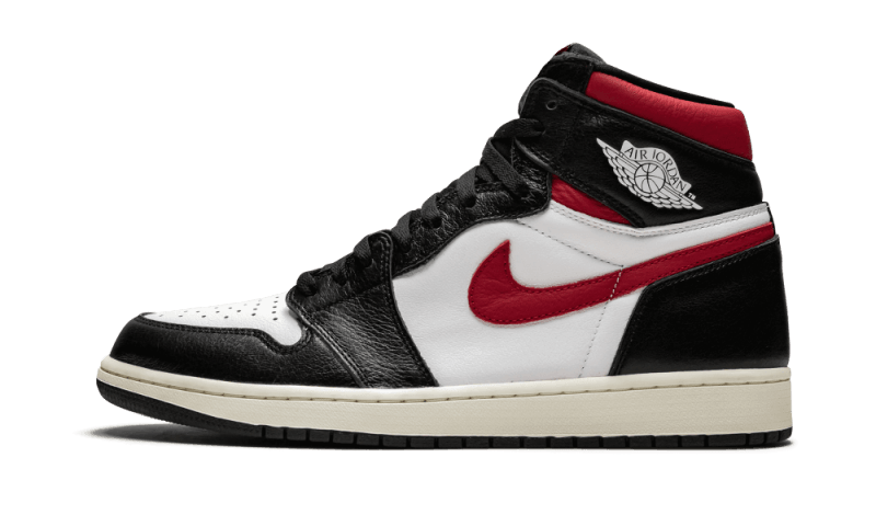 Air Jordan 1 Retro High Black Gym Red 555088-061 — Vista 1
