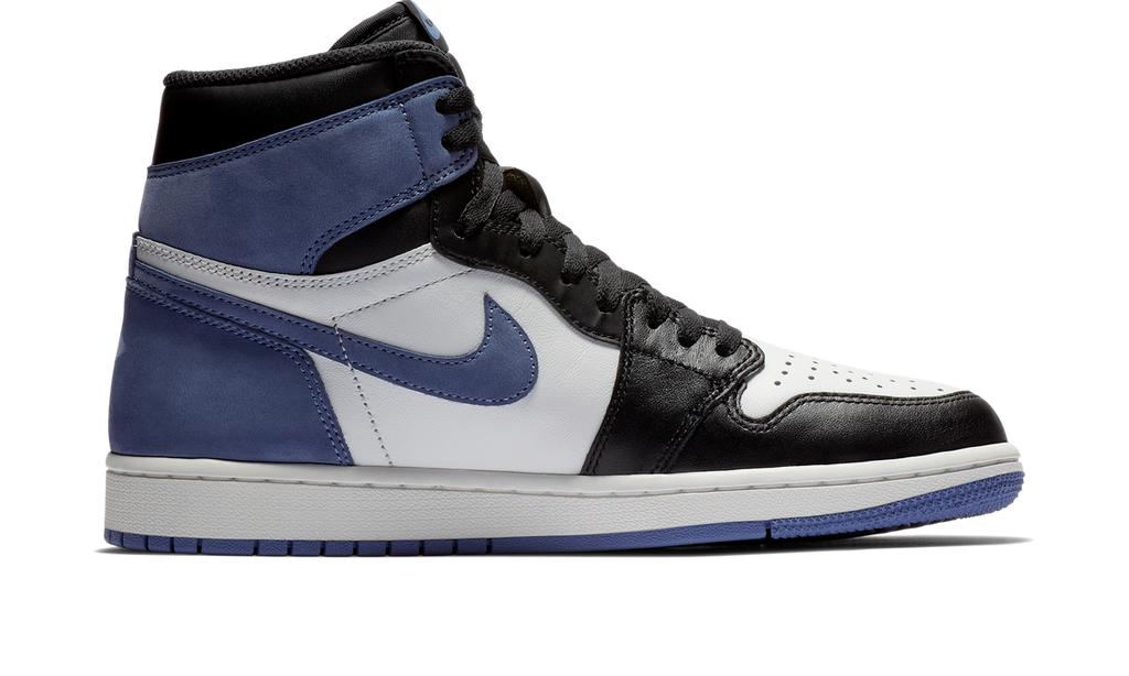 Air Jordan 1 Retro High Blue Moon 555088-115 — Vista 2