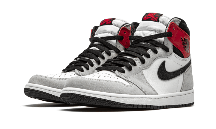 Air Jordan 1 Retro High Light Smoke Grey 555088-126 — Vista 2