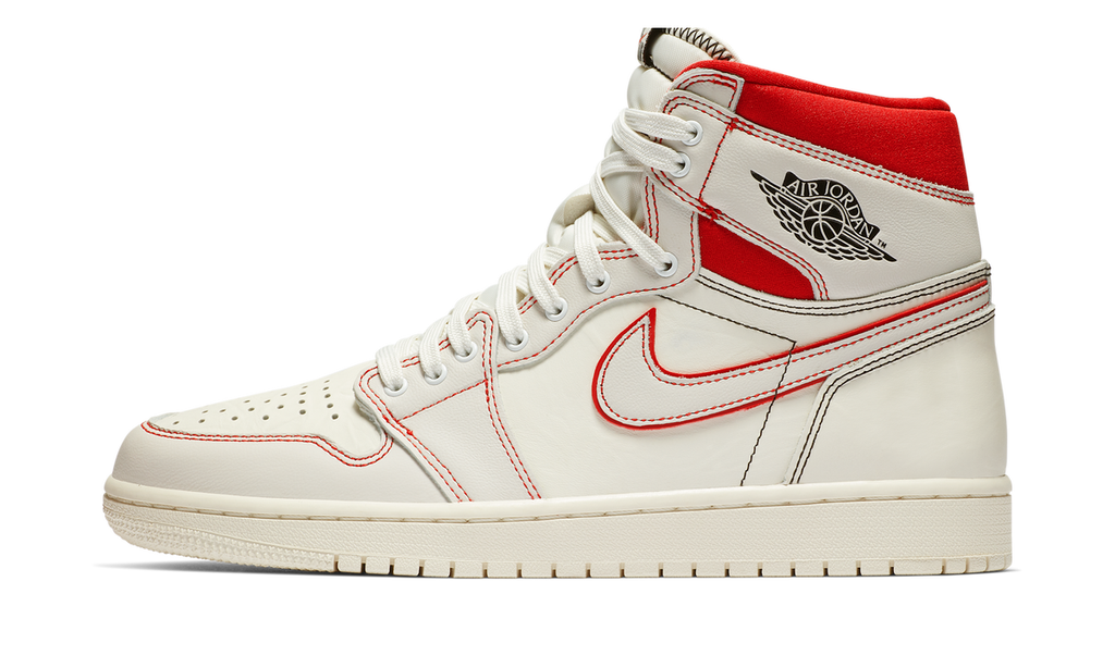 Air Jordan 1 Retro High Phantom Gym Red 555088-160 — Vista 1