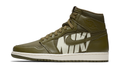 Air Jordan 1 Retro High Olive Canvas 555088-300 — Vista 1