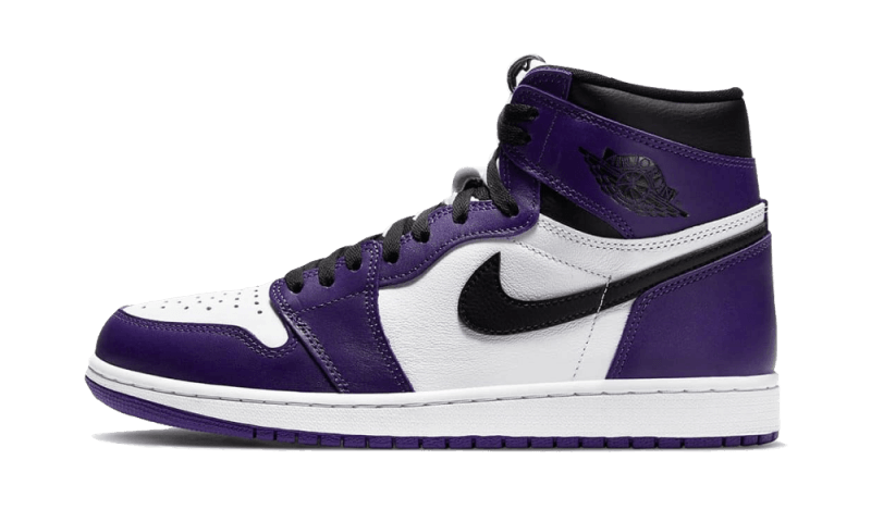 Air Jordan 1 Retro High OG Court Purple White 555088-500 — Vista 1