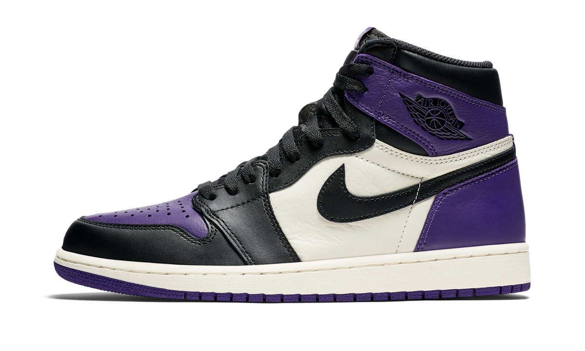 Air Jordan 1 Retro High Court Purple 555088-501 — Vista 1