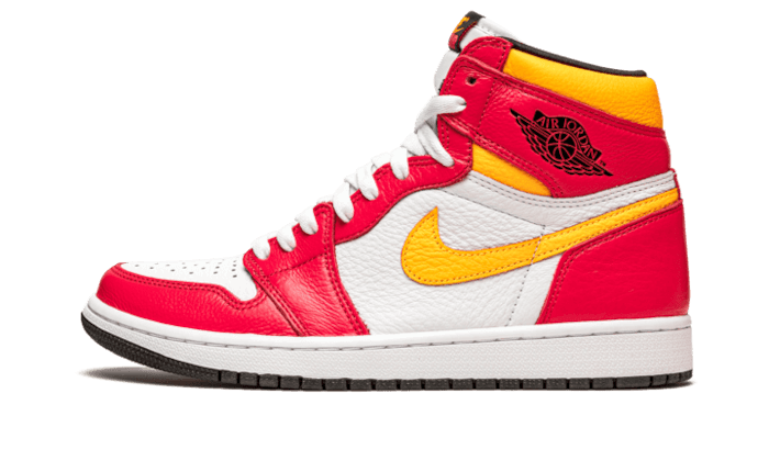 Air Jordan 1 Retro High OG Light Fusion Red 555088-603 — Vista 1
