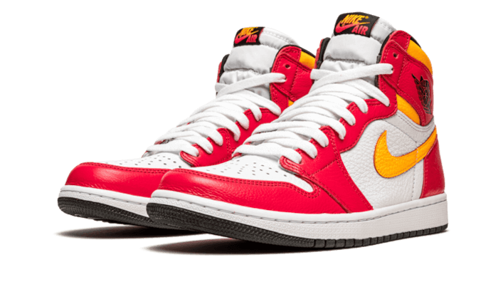 Air Jordan 1 Retro High OG Light Fusion Red 555088-603 — Vista 2