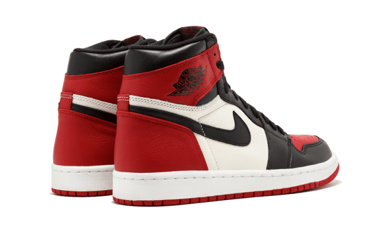 Air Jordan 1 Retro High Bred Toe 555088-610 — Vista 2