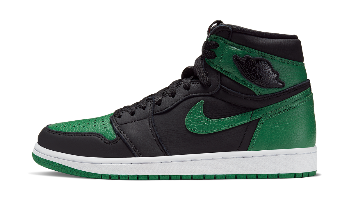 Air Jordan 1 Retro High Pine Green Black (GS) 575441-030 — Vista 1