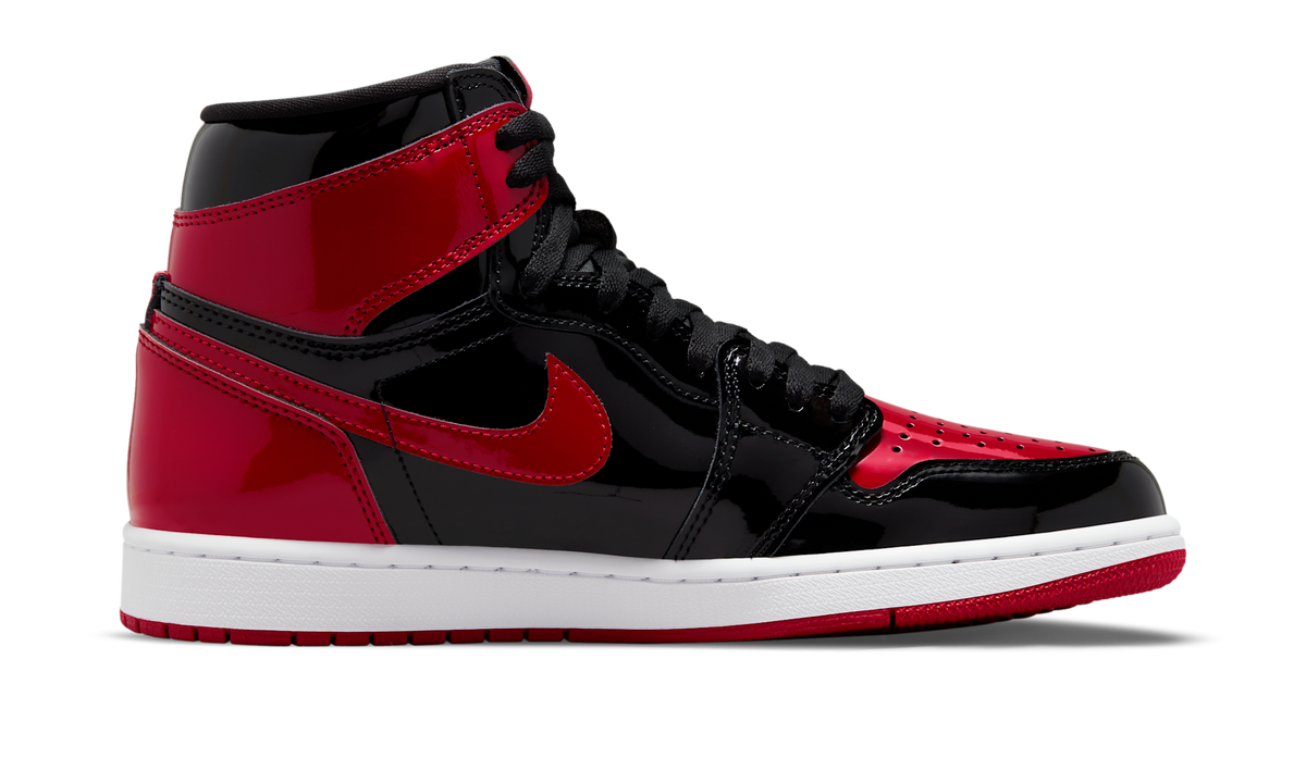 Air Jordan 1 Retro High OG Patent Bred (GS) 575441-063 — Vista 2