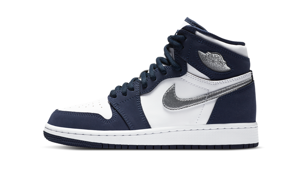 Air Jordan 1 Retro High CO Japan Midnight Navy (GS) 575441-141 — Vista 1