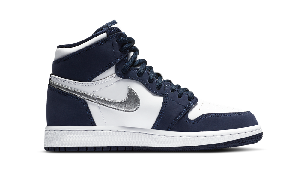 Air Jordan 1 Retro High CO Japan Midnight Navy (GS) 575441-141 — Vista 2