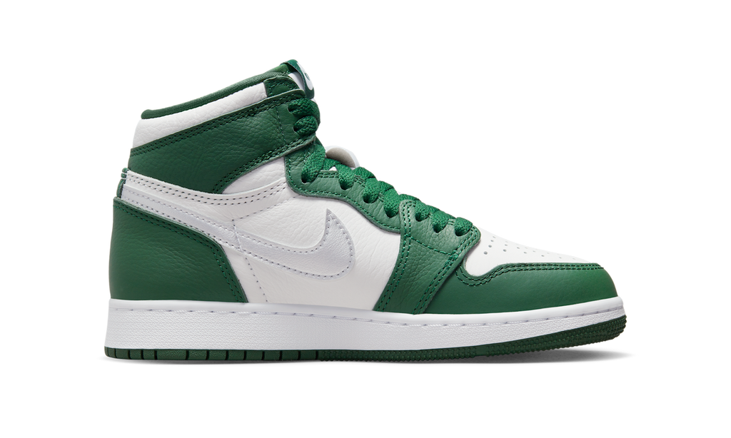 Air Jordan 1 Retro High OG Gorge Green (GS) 575441-303 — Vista 2