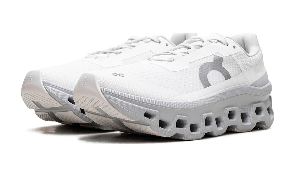 On Running Cloudmonster White Glacier (Women's) — vista 2