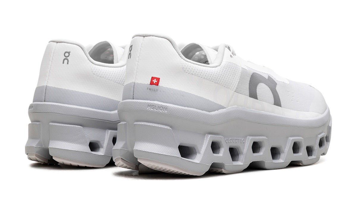 On Running Cloudmonster White Glacier (Women's) — vista 3