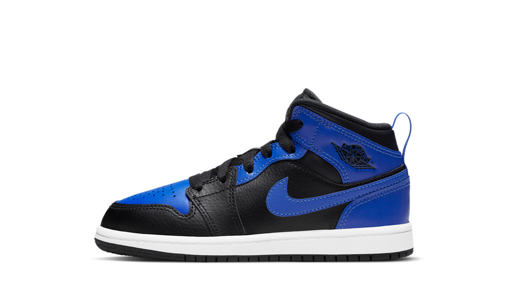 Air Jordan 1 Mid Hyper Royal (PS) 640734-077 — Vista 1