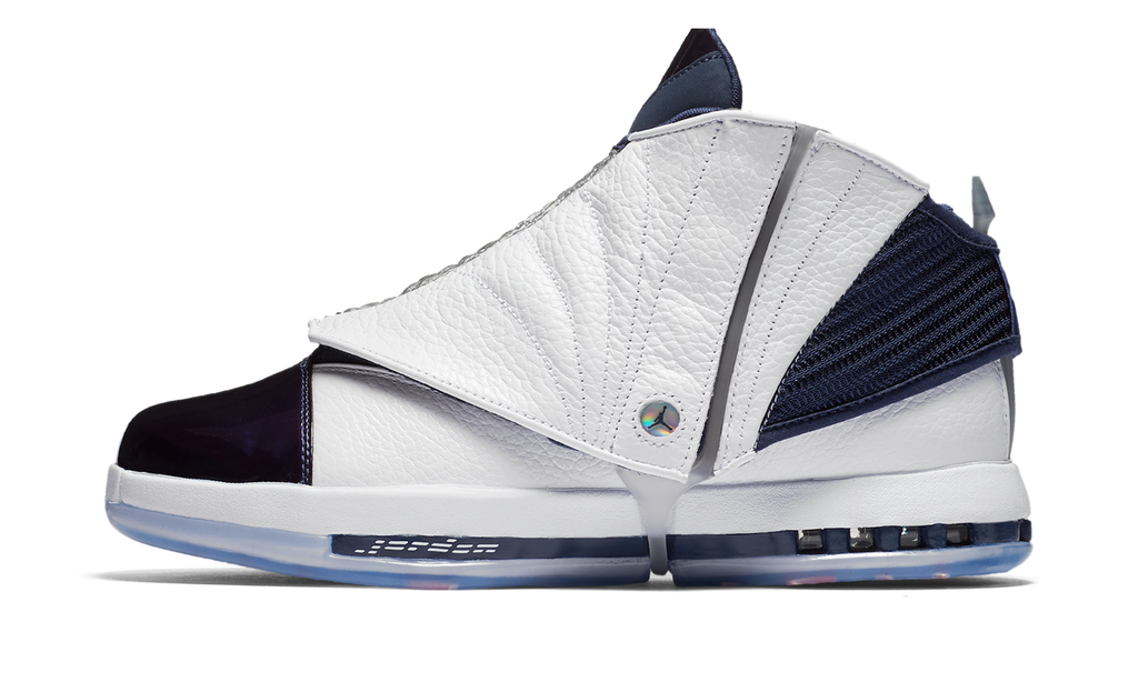 Air Jordan 16 Retro Midnight Navy (2016) 683075-106 — Vista 1