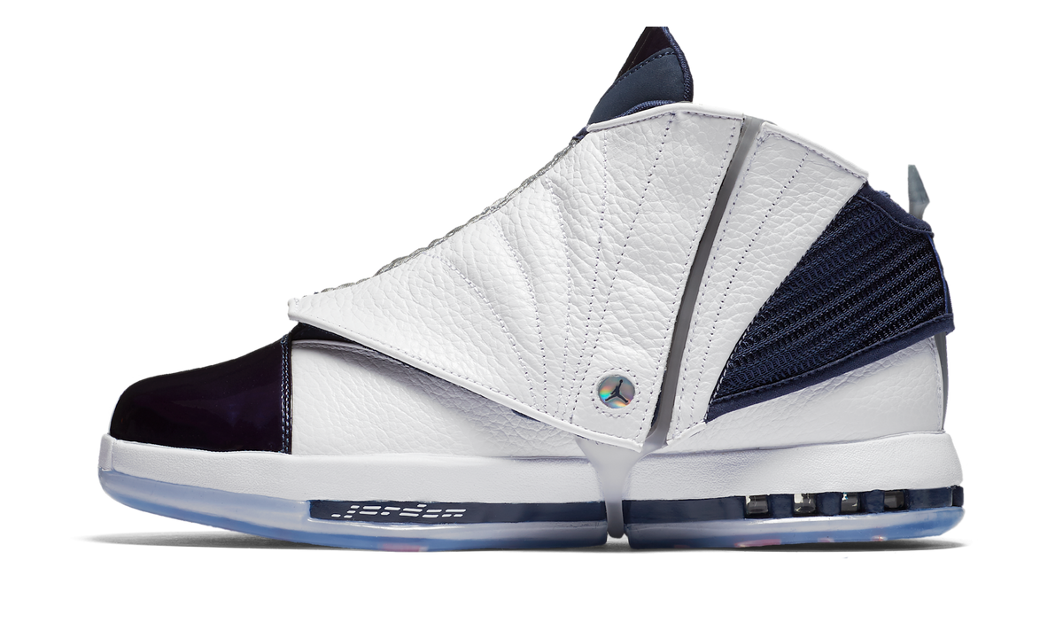 Air Jordan 16 Retro Midnight Navy (2016) 683075-106 — Vista 1