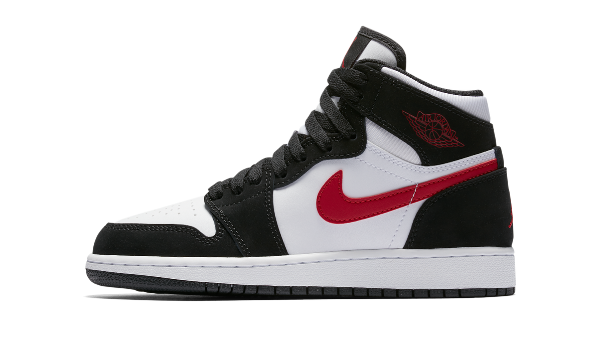 Air Jordan 1 Retro High Black Red White (GS) 705300-020 — Vista 1