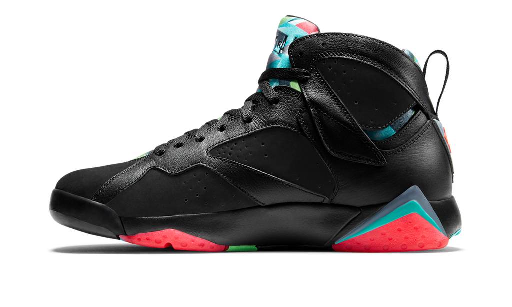 Air Jordan 7 Retro Barcelona Nights 705350-007 — Vista 2