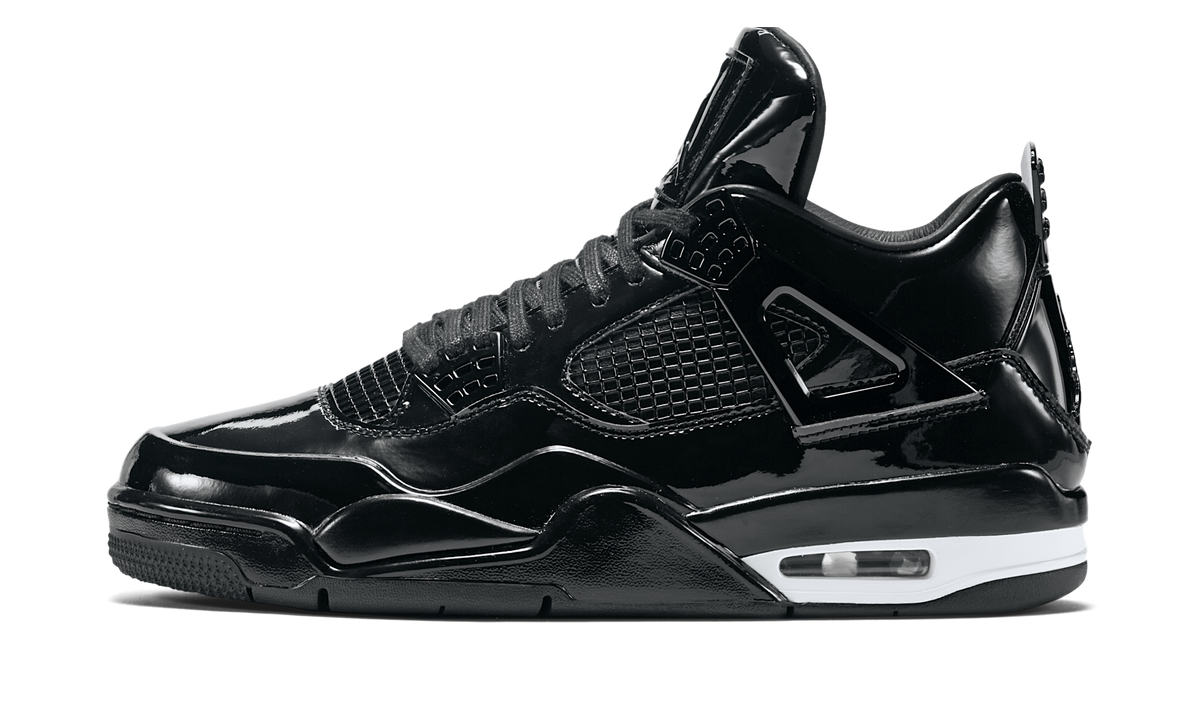Air Jordan 4 Retro 11Lab4 Black 719864-010 — Vista 1