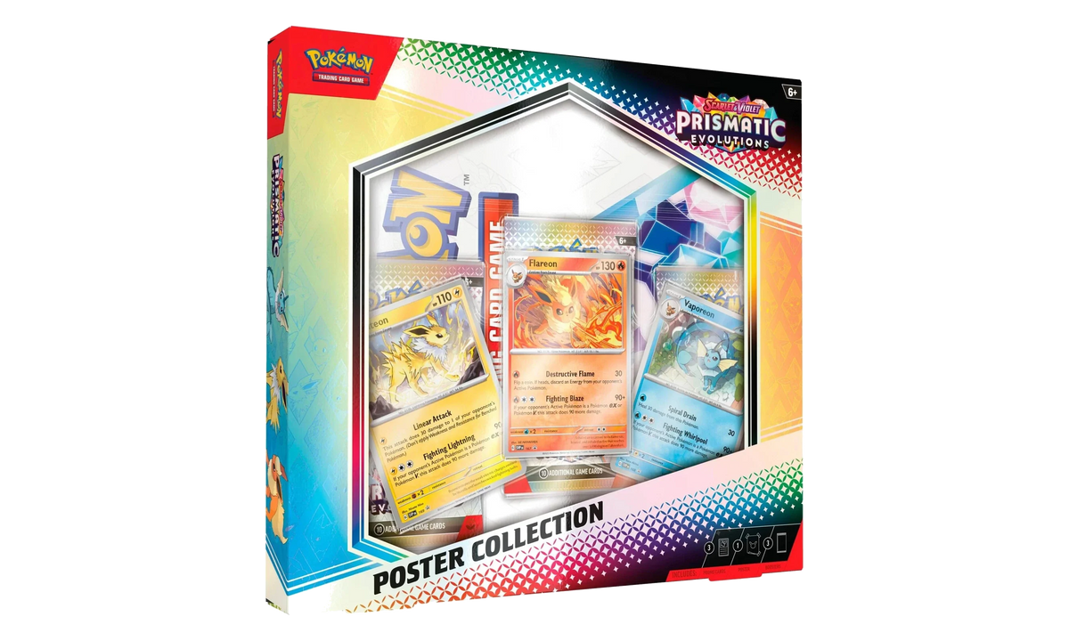 Pokémon TCG Prismatic Evolutions Poster Collection