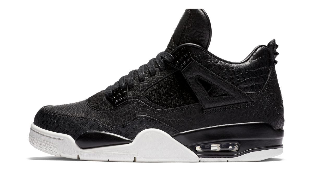 Air Jordan 4 Retro Pony Hair Black 819139-010 — Vista 1