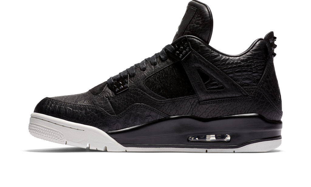 Air Jordan 4 Retro Pony Hair Black 819139-010 — Vista 2