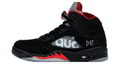 Air Jordan 5 Retro Supreme Black 824371-001 — Vista 1