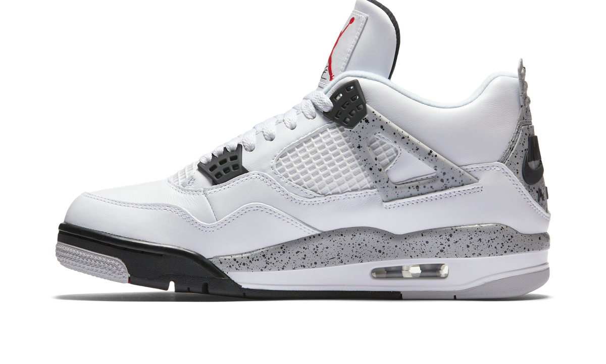 Air Jordan 4 Retro White Cement (2016) 840606-192 — Vista 2