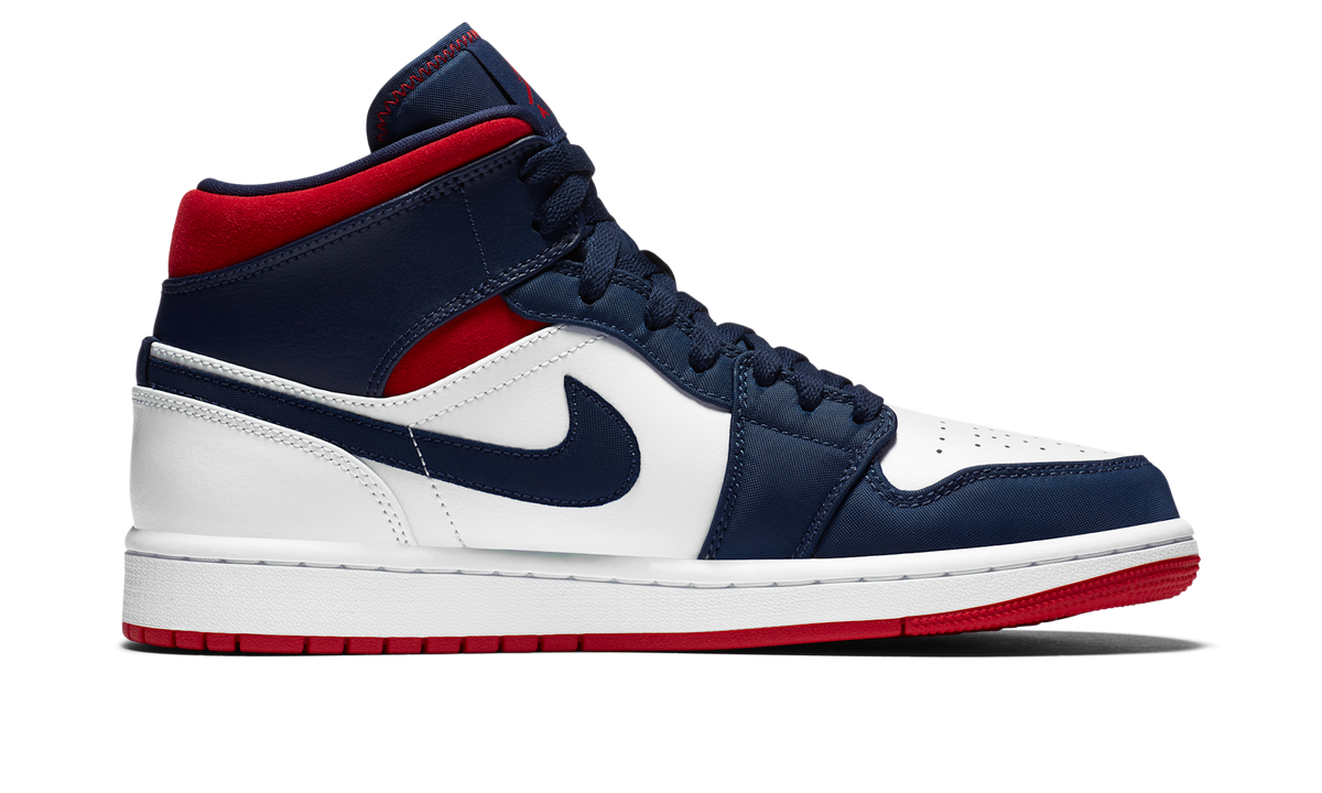 Air Jordan 1 Mid SE USA 852542-104 — Vista 2
