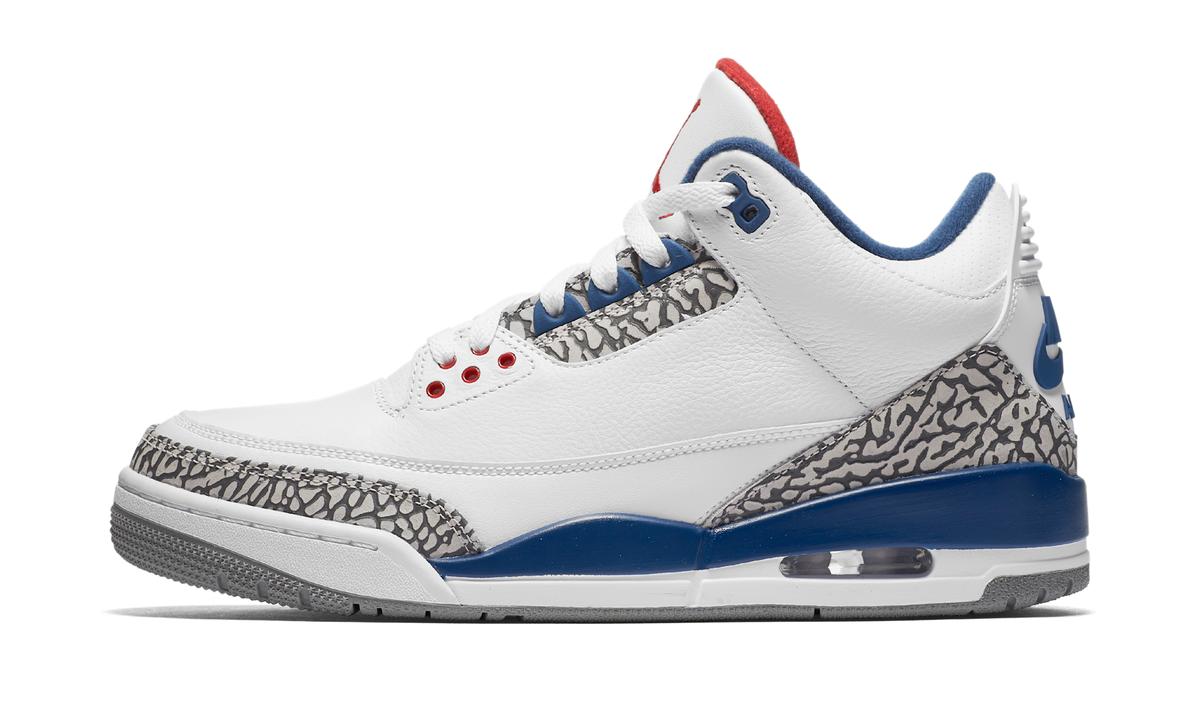 Air Jordan 3 Retro True Blue (2016) 854262-106 — Vista 1