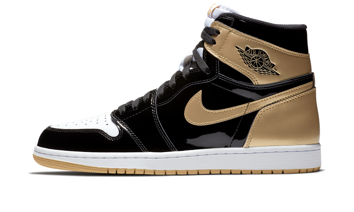 Air Jordan 1 Retro High Gold Top 3 861428-001 — Vista 1