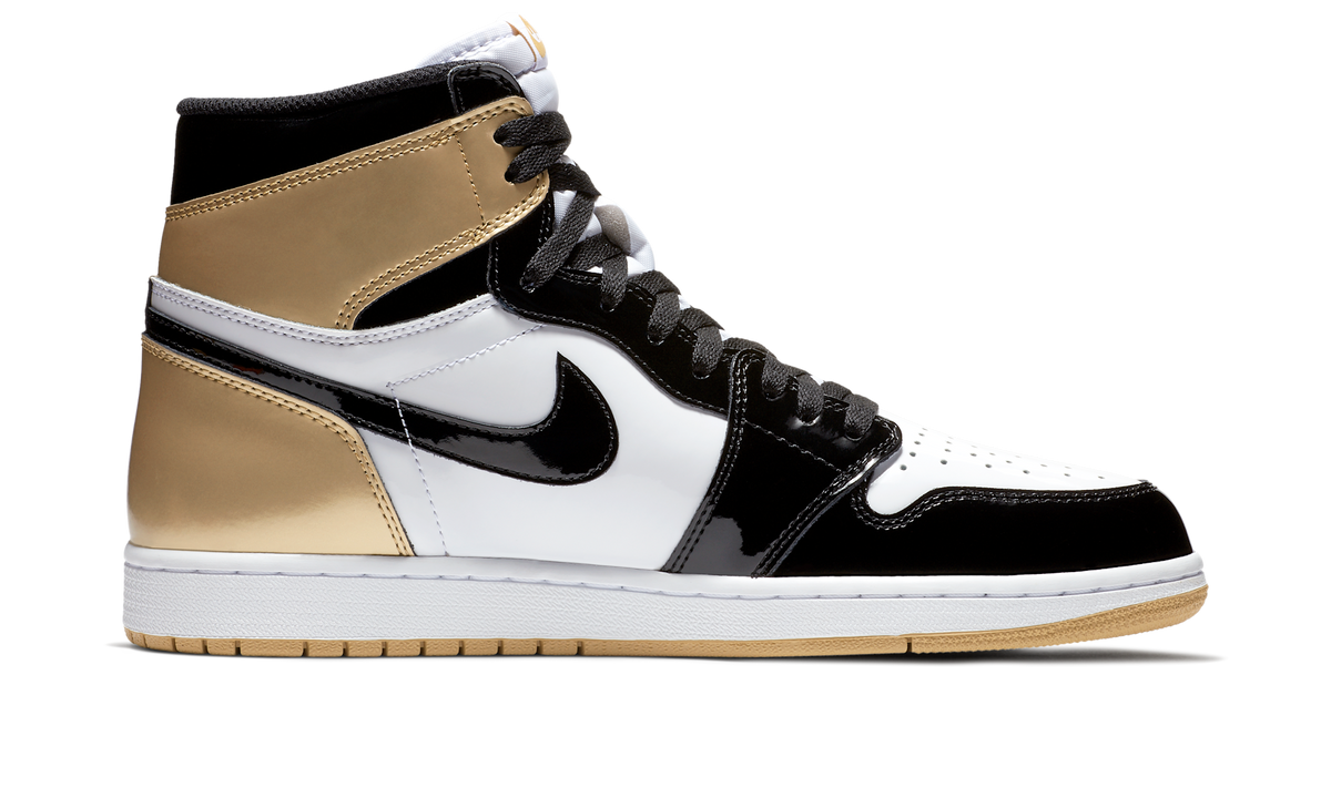 Air Jordan 1 Retro High Gold Top 3 861428-001 — Vista 2