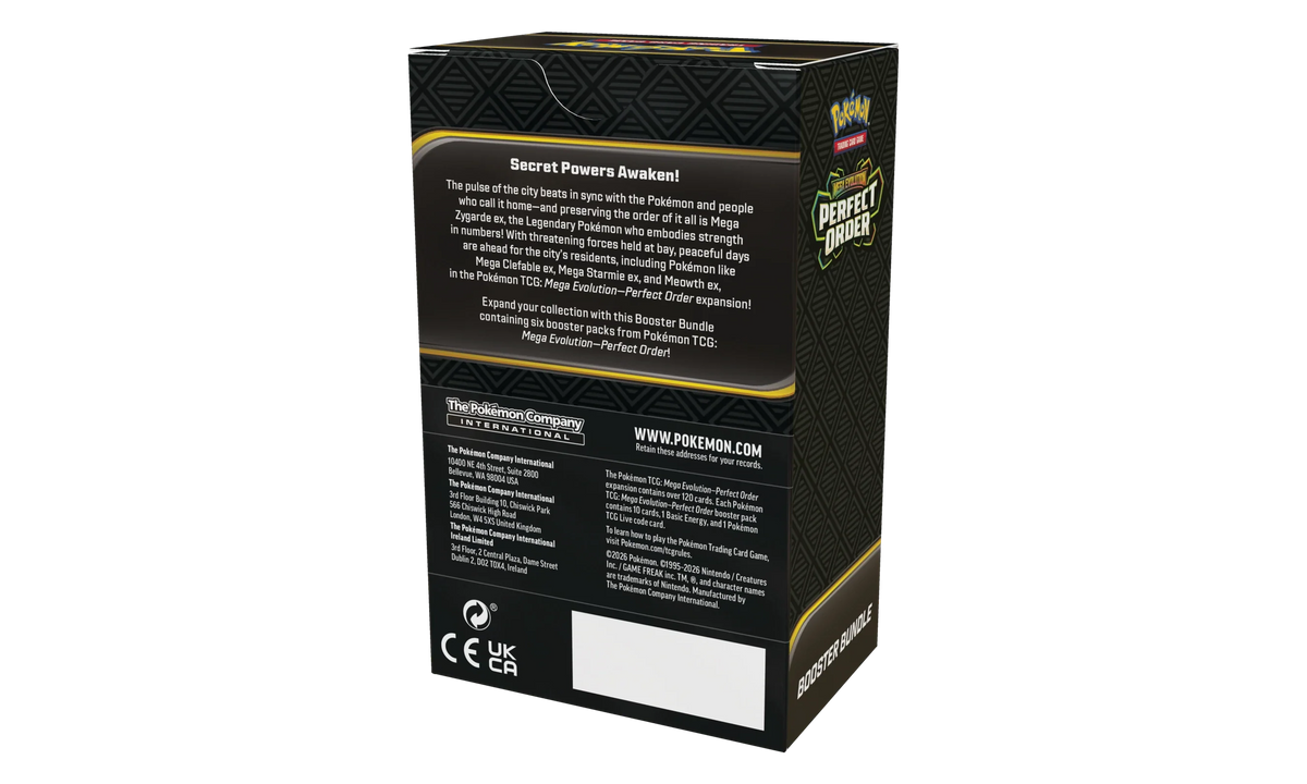 Pokémon TCG Perfect Order Booster Bundle