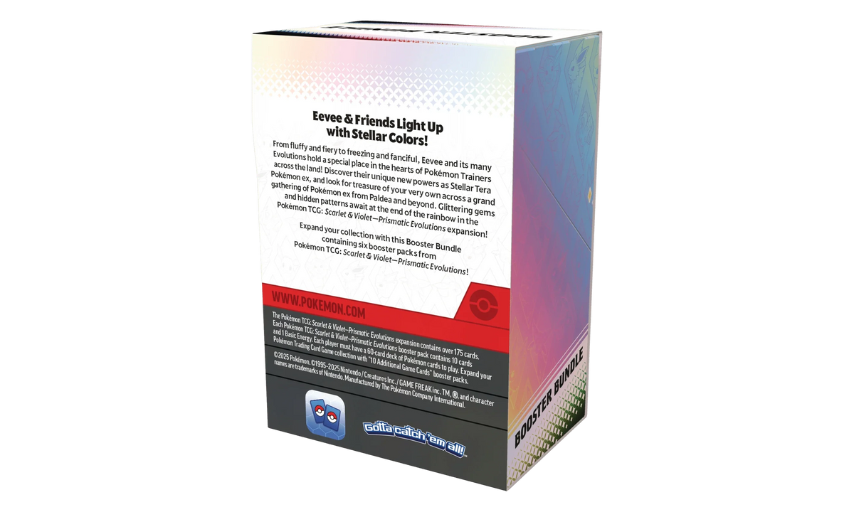 Pokémon TCG Prismatic Evolutions Booster Bundle