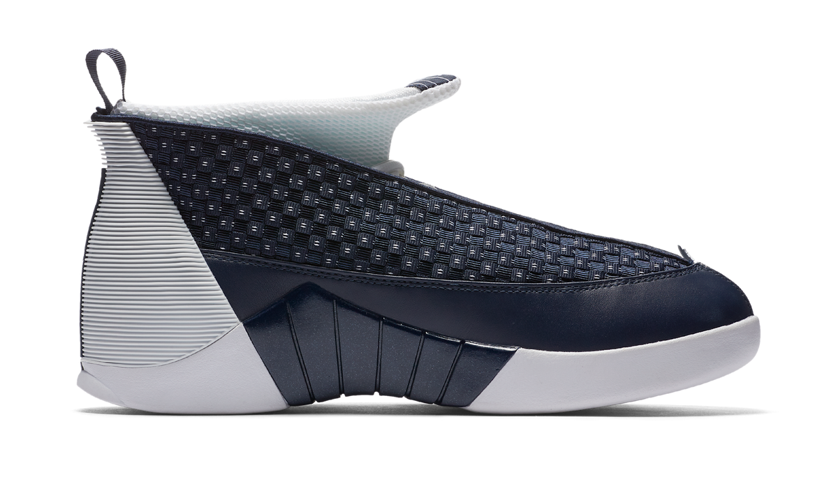 Air Jordan 15 Retro Obsidian 881429-400 — Vista 2