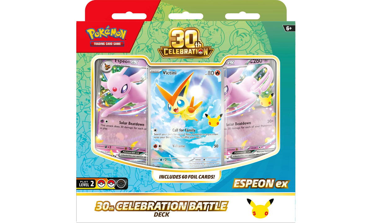 Pokémon TCG 30th Celebration: Espeon ex Battle Deck