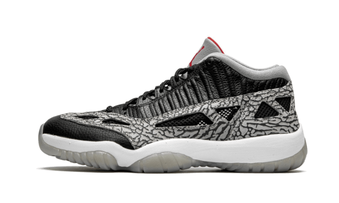 Air Jordan 11 Retro Low IE Black Cement 919712-006 — Vista 1