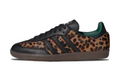 Adidas Samba OG Black Green Leopard