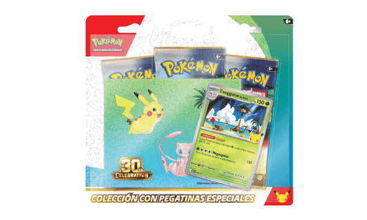 Blíster Exeggutor 3 Sobres Pokémon 30th Anniversary