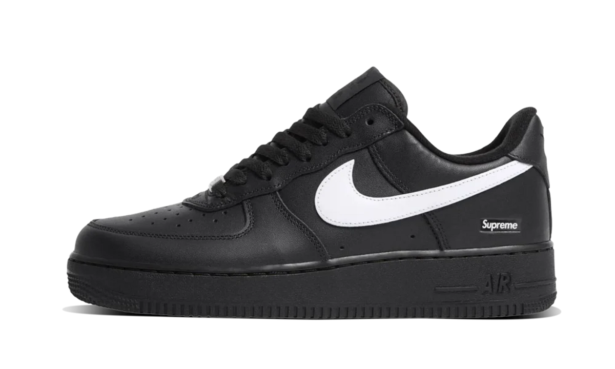 Nike Air Force 1 Low Supreme Black White - CU9225-002 - imagen 1
