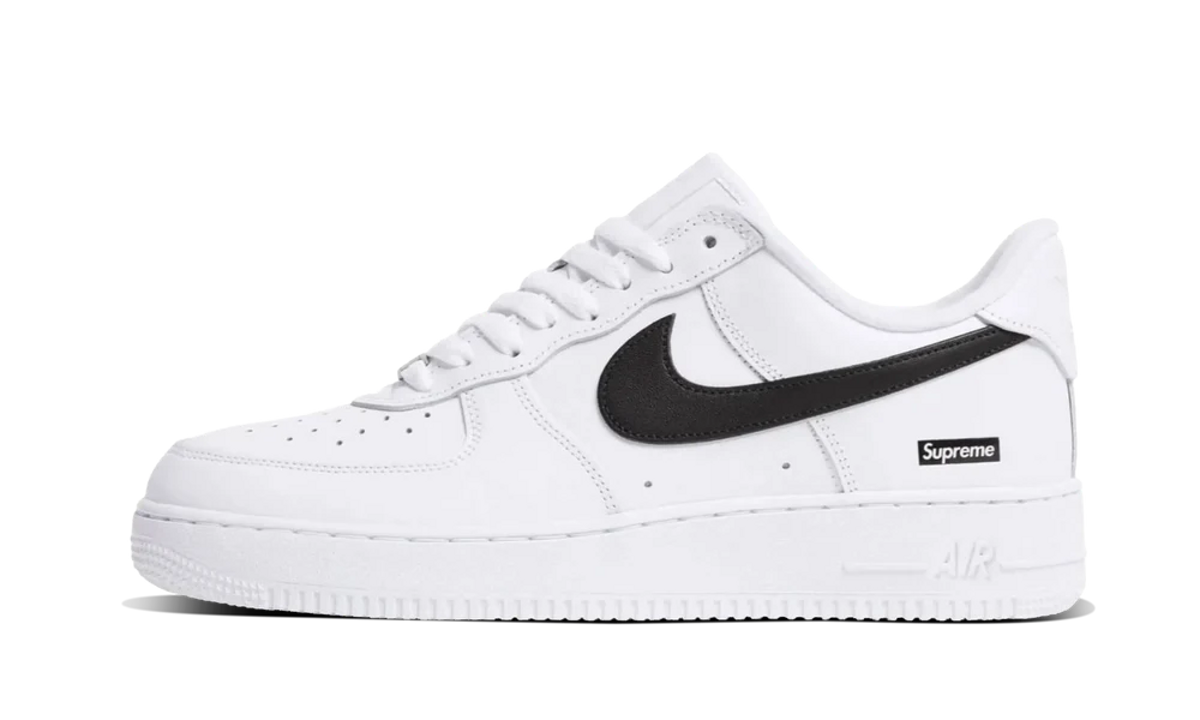 Nike Air Force 1 Low Supreme White Black - CU9225-102 - imagen 1